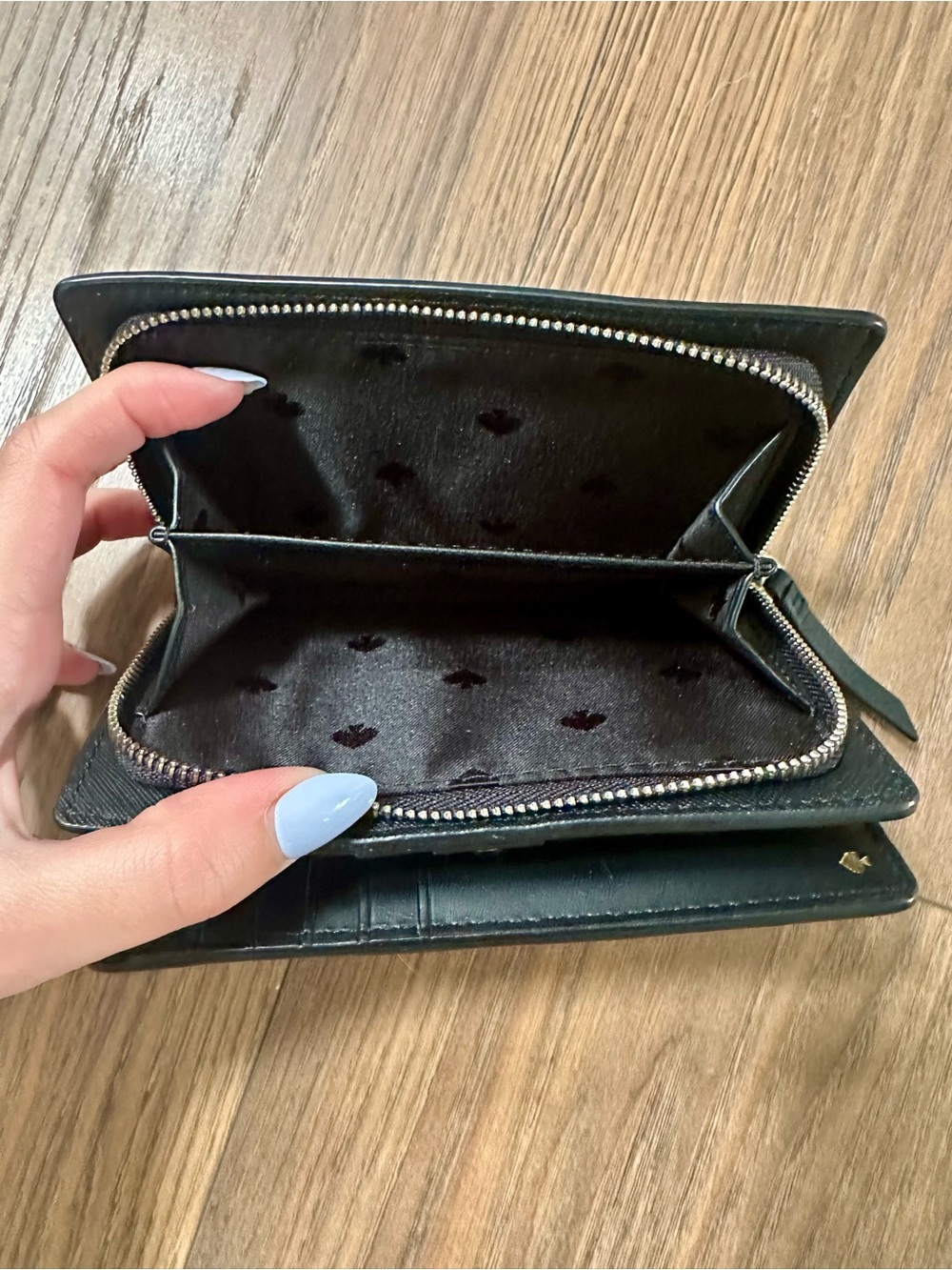 kate spade Black Saffiano Leather Zip Wallet - Picture 4 of 10